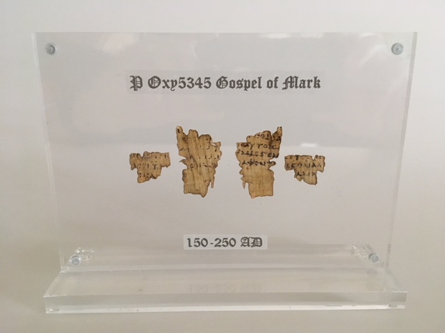 Oldest Fragment of the Gospel of Mark Recreation